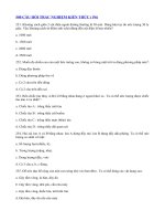 500 câu hỏi trắc nghiệm - Phần 6