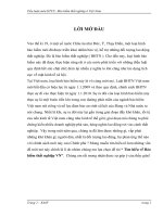 BÁO CÁO MÔN TIỂU LUẬN CỘNG ĐỒNG-Tìm hiểu về Bảo hiểm thất nghiệp VN