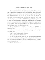 BÁO CÁO THỰC TẬP-Tình hình tài chính và một số kết quả hoạt động của SGD-VCB giai đoạn 2009 – 2011