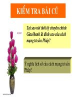 Bài 32 CM CN ở Châu Âu