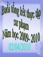 tổng kết thực tập k30