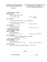De KT DSGT 11 CB tiet 21, NC tiet 22