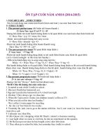 Unit 8 Country life and city life -Tiếng anh 8   .