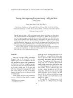 BÀI BÁO CÁO THỰC TẬP-Tương lai ứng dụng Enzyme trong xử lý phế thải