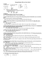 Lý thuyết thì hiện tại hoàn thành  present perfect