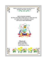 SKKN về Tỉ số phần trăm