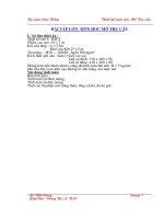 Thiết Kế Môn Học Mố Trụ Cầu  Lê Viết Cường