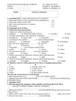ANH 9- TUAN 30 TIET 59 DE 2
