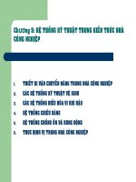 HỆ THỐNG KỸ THUẬT TRONG KIẾN TRÚC NHÀ CÔNG NGHIỆP