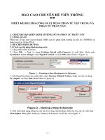 Thiết kế bộ chia công suất dùng phần tử tập trung và phần tử phân tán