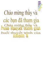 Thiết kế tính toán hệ thống xử lý nước thải nhà máy tinh bột sắn Hải Lăng-Quảng Trị