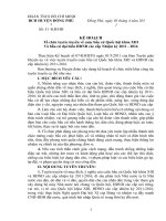 Kế hoạch tổ chức tuyên truyền về cuộc bầu cử Quốc hội khóa VIII