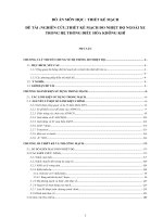 Đồ án  NGHIÊN CỨU,THIẾT KẾ MẠCH ĐO NHIỆT ĐỘ NGOÀI XE TRONG HỆ THỐNG ĐIỀU HÒA KHÔNG KHÍ