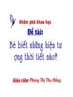 KPKH Mot so hien tuong thoi tiet