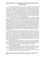 quy hoạch kinh tế xã hội miền tây tỉnh nghệ an đến năm 2020