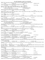 ôn tập chương oxi