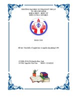 ddề tài: tìm hiểu về nghịch lưu và ups