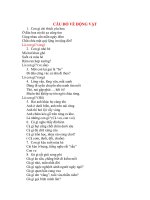 giáo an động vật