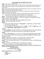 Đề cương ôn tập Ngữ văn 8 HK2