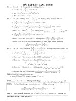 BT Bat dang thuc On thi DH