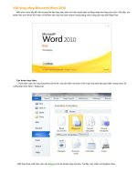 Viết blog bằng Microsoft Word 2010