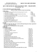 Quy chế xếp loại ĐV