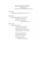 ĐỀ HSG NGỮ VĂN 9