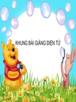 Khung trang trí giáo án điện tử