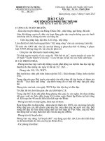 Bao cao  8 tuan hoc  ky II - 2011