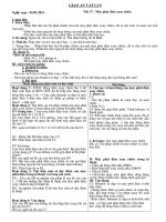 Giáo án Vật lý 9 HK2