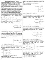 Phương pháp bảo toàn electron( Ôn thi ĐH)
