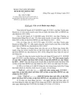 Công văn v/v tăng cường tuyên truyền về cuộc bầu cử Quốc hội khóa VIII