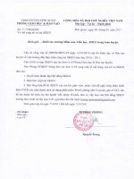 Bổ sung hồ sơ xét SKKN