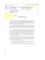 tăng cường kiểm tra và đánh giá chất lượng của UBND Tỉnh