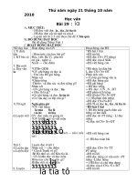 giáo án học vần học kỳ 1