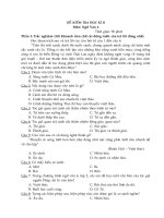 Đề ngữ văn 6 - Kỳ II