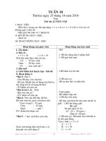 GIAO AN BUOI 1 TUAN 10 LOP2