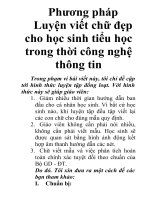 Luyen viet dep Chu Viet trong thoi cong nghe thong tin