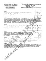 ĐỀ CHUYÊN LÝ PTNK-ĐHQG TP.HỒ CHÍ MINH 2001-2002