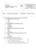 De kiem tra Khoa hoc 4