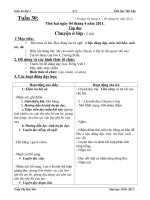 GA lop 1 - tuan 30- Trần Thị Hải Yến- Tân Lập