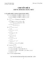 Một số PP chứng minh bất đẳng thức