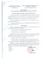 QĐ thành lập đoàn KT hồ sơ lớp 5 ( khẩn)