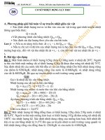 Cơ sở nhiệt động lực học_Chuyên đề bồi dưỡng Vật lý 10