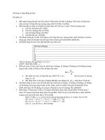 bài tập môn công cụ phát sinh