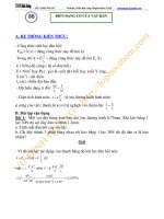 Biến dạng của vật rắn_Chuyên đề bồi dưỡng Vật lý 10