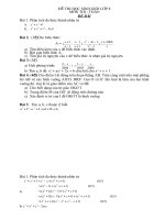 Đề HSG Toán 8 (đáp án)