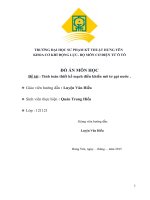 đồ án Thiết kế mạch điều khiển mô tơ gạt nước