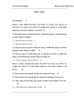 Hoàn thiện công tác kế toán nguyên vật liệu tại Công ty TNHH Xây dựng và chế biến khoáng sản Bảo Thông Cao Bằng