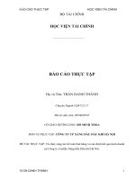 Tổ chức Công tác kế toán bán hàng và xác định kết quả hoạt động kinh doanh của công ty cổ phần xăng dầu Dầu khí Hà Nội